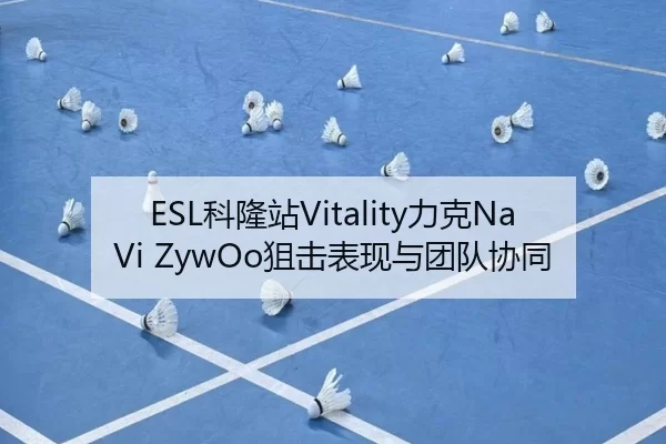 ESL科隆站Vitality力克NaVi ZywOo狙击表现与团队协同